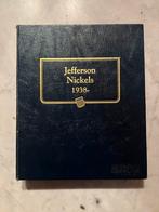 Album avec 95 monnaies américaines Jefferson et Kennedy, Série, Amérique du Nord