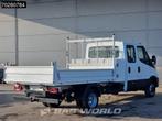Iveco Daily 35C16 3.0L Open Laadbak Dubbel Cabine met Kist D, Euro 6, 4 cilinders, Iveco, Wit