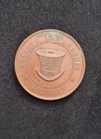 Medaille België Leuven 1874 voor blinden: The Melody, Postzegels en Munten, Penningen en Medailles, Ophalen of Verzenden