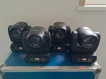 4x Movinghead LED Beam 150 beschikbaar voor biedingen