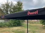 Duvel parasol horeca zwart 3,5 bij 3,5, Tuin en Terras, Parasols, Ophalen, Zo goed als nieuw