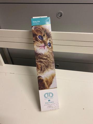 Diamond painting kitten beschikbaar voor biedingen