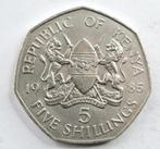 AV Pce KENYA KM#23  " 5 SHILLINGS ARAP MOI " DE 1985, Enlèvement ou Envoi, Autres pays, Monnaie en vrac