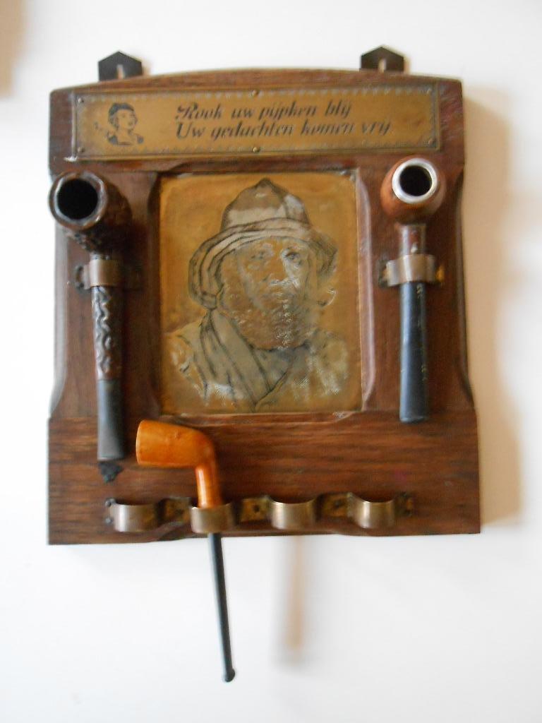 Pijpenrek +  3 pijpen ., Ophalen of Verzenden