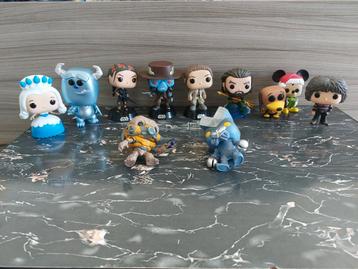 11 funko pop's  beschikbaar voor biedingen