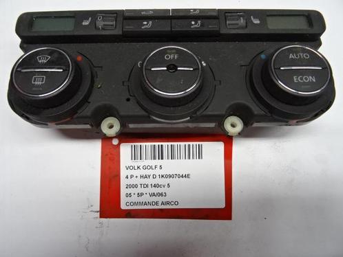 BEDIENINGSPANEEL AIRCO Golf V 4Motion (1K1) (1K0907044E), Auto-onderdelen, Dashboard en Schakelaars, Volkswagen, Gebruikt