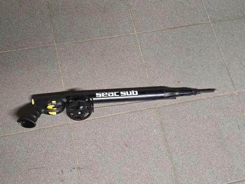 SEAC pneumatic speargun Asso 50cm with rope reel and accesso, Watersport en Boten, Duiken, Gebruikt, Ophalen of Verzenden