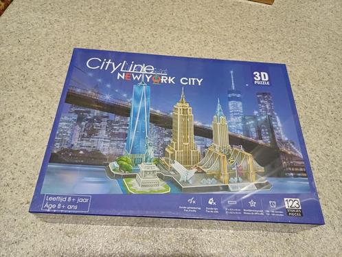 puzzel new york of parijs in 3 D voor de leeftijd vanaf 8 j, Hobby en Vrije tijd, Denksport en Puzzels, Zo goed als nieuw, Overige typen