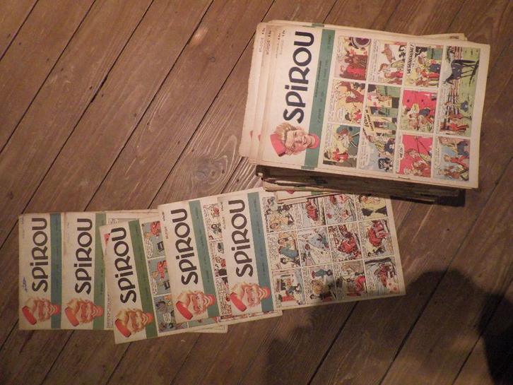 Hebdomadaire Spirou 1946 à 1949, Livres, BD, Utilisé, Plusieurs BD, Enlèvement