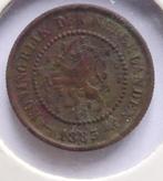 Munteenheid Nederland 1/2 cent 1895, Ophalen of Verzenden, Koningin Wilhelmina, Overige waardes, Losse munt