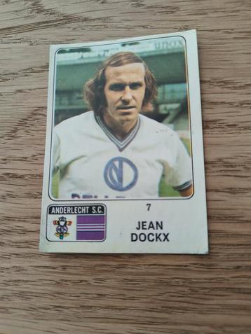 Panini sticker Jean Dockx football 73-74 nr 7 beschikbaar voor biedingen