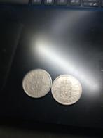 2 x 1  shilling Blason Ecosse nickel 1958-1960, Enlèvement ou Envoi, Monnaie en vrac, Autres pays