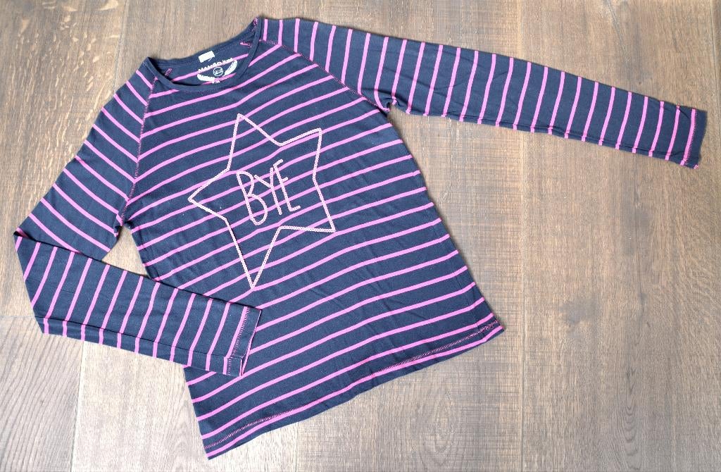F17. T‑shirt manches longues fille – 13/14 ans – Mango Kids, Enfants & Bébés, Vêtements enfant | Taille 158, Comme neuf, Fille