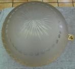 Prachtige Luster coupe Ø 30 cm, Antiek en Kunst, Antiek | Verlichting, Ophalen