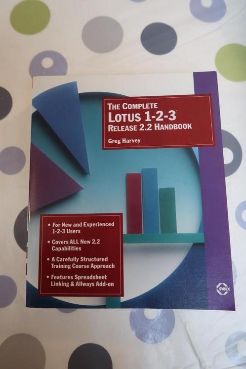 Boek The Complete Lotus 1-2-3 Release 2.2 Handbook - Greg Ha, Boeken, Informatica en Computer, Zo goed als nieuw, Software, Ophalen
