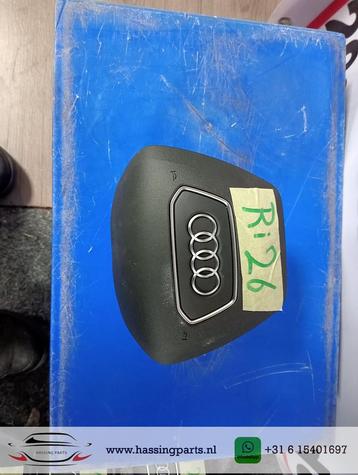 Audi A6, A7 Stuur Airbag Zwart 2018+ 4N0880201K 6PS A6 (C8) beschikbaar voor biedingen