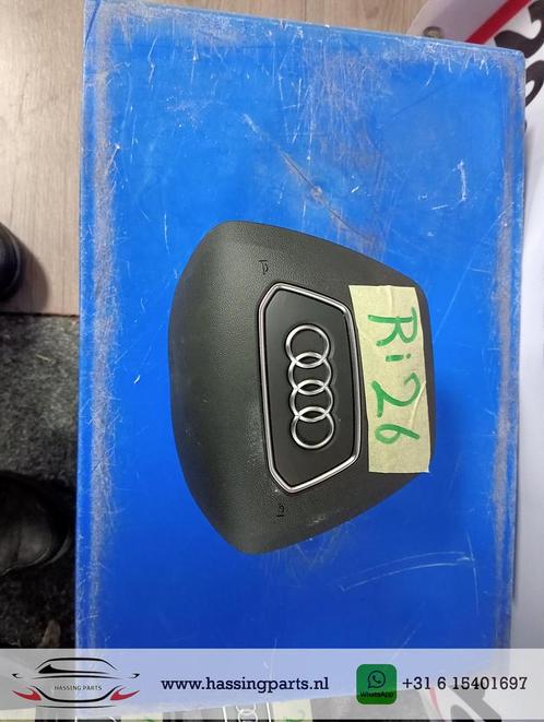 Audi A6, A7 Stuur Airbag Zwart 2018+ 4N0880201K 6PS A6 (C8), Auto-onderdelen, Dashboard en Schakelaars, Audi, Gebruikt, Ophalen of Verzenden