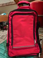 Valise à main rouge, Enlèvement, Utilisé, Roulettes