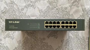 TP-Link TL-SG1016D 16-Poorts Gigabit Switch beschikbaar voor biedingen