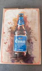 „Gestileerde” blauwe chimay. Nieuwe metalen plaat, verpakt., Ophalen of Verzenden, Nieuw
