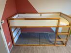 Kinderbed, Kinderen en Baby's, Ophalen, 85 tot 100 cm, Gebruikt, Hoogslaper of Stapelbed