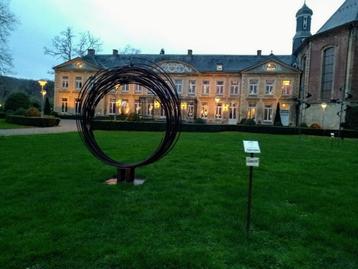Stalen, ijzeren tuinbeelden, kunstwerken met een open karakt, Tuin en Terras, Tuinbeelden, Ophalen of Verzenden, Nieuw, Metaal