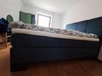 nieuwe blauwe bed twee persoon, Ophalen, Blauw, Tweepersoons, Zo goed als nieuw