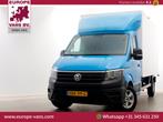 Volkswagen Crafter 35 2.0 TDI E6 Bakwagen met achterdeuren 2, Auto's, Bestelwagens en Lichte vracht, Blauw, Bedrijf, Parkeersensor