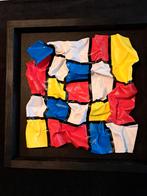 Mivillage - Mondriaan 3D - Uniek prachtig werk - STREETART, Ophalen