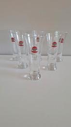 6 vintage bierglazen Ginder Ale, Ophalen of Verzenden, Nieuw, Bierglas