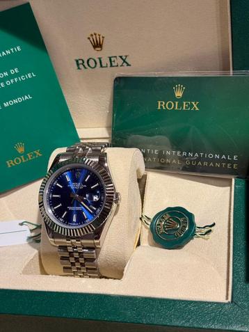 Rolex datejust 41mm Blauw beschikbaar voor biedingen