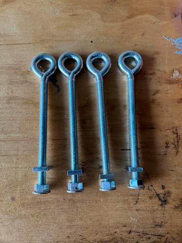 Oogbout M10x140mm 4st beschikbaar voor biedingen