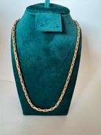 18k gouden halsketting, Handtassen en Accessoires, Ophalen, Zo goed als nieuw, Goud, Goud