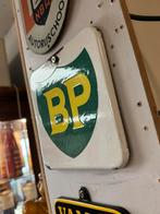 BP emaille reclamebordje, Verzamelen, Ophalen of Verzenden, Gebruikt, Reclamebord