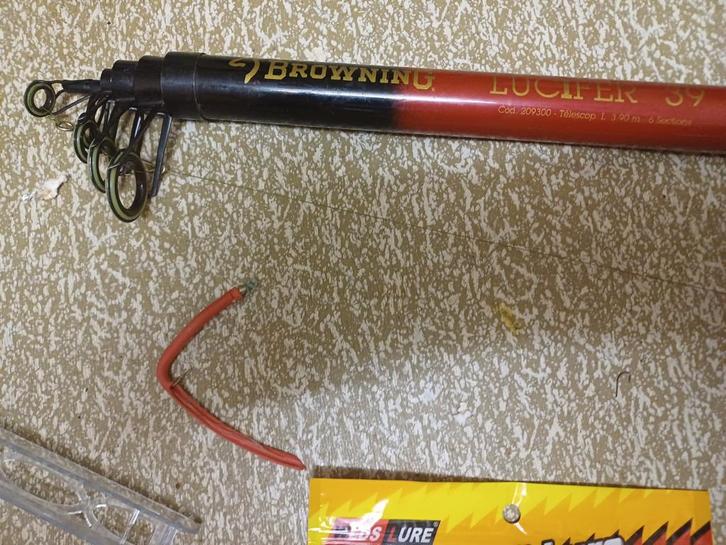 Browning surfcastinghengel 3.90 plus veel uitrusting, Watersport en Boten, Hengelsport | Zeevissen, Zo goed als nieuw, Molen, Ophalen of Verzenden