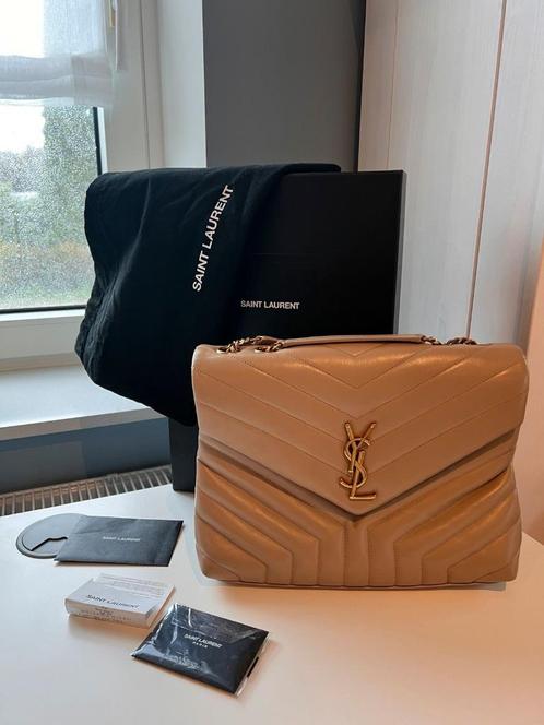 Ysl Lou Medium Tas Saint Laurent, Bijoux, Sacs & Beauté, Sacs | Sacs Femme, Utilisé, Sac à bandoulière, Beige, Envoi