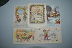 Belgique Années 1950 Cartes postales Gelukkig Nieuwjaar, Verzamelen, Verzenden