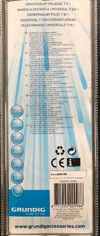 Télécommande universelle 7 en 1 Grundig (NOUVEAUTÉ), TV, Hi-fi & Vidéo, Télécommandes, Enlèvement, Neuf