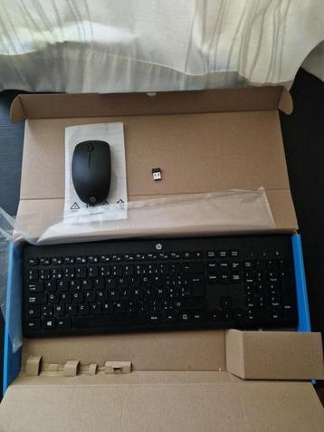 Clavier et souris HP sans fil, Informatique & Logiciels, Hp, Azerty, Enlèvement, Utilisé