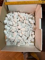 Graviers / Cailloux blancs pour décoration : quasi 3 kg, Ophalen, Zo goed als nieuw, Wit, Grind