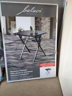 Aluminium klaptafel gloednieuw, Huis en Inrichting, Ophalen, Zo goed als nieuw