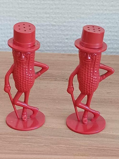 Vintage Mr.Peanut Peper en zout jaren '50, Antiek en Kunst, Curiosa en Brocante, Ophalen