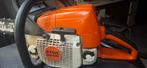Stihl ms 290 kettingzaag onderhoud gedaan. 2 nieuwe kettinge, Tuin en Terras, Ophalen of Verzenden, Zo goed als nieuw