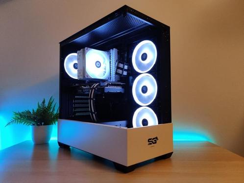 PC Gaming et Streaming Noir/Blanc | Ryzen 5, RTX 2070 Super,, Informatique & Logiciels, Ordinateurs de bureau, Neuf, 3 à 4 Ghz