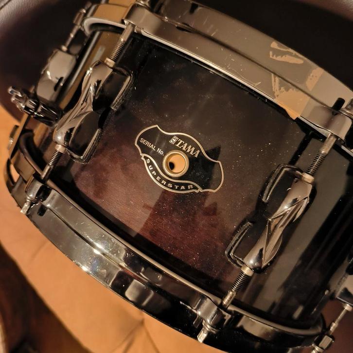 Caisse claire Tama superstar 13" sur 6", Musique & Instruments, Batteries & Percussions, Comme neuf, Tama, Enlèvement ou Envoi