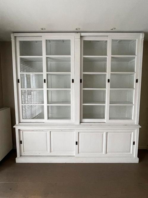Buffetkast wit Flamant, Huis en Inrichting, Kasten | Buffetkasten, Gebruikt, 200 cm of meer, 200 cm of meer, 50 tot 75 cm, Met deur(en)