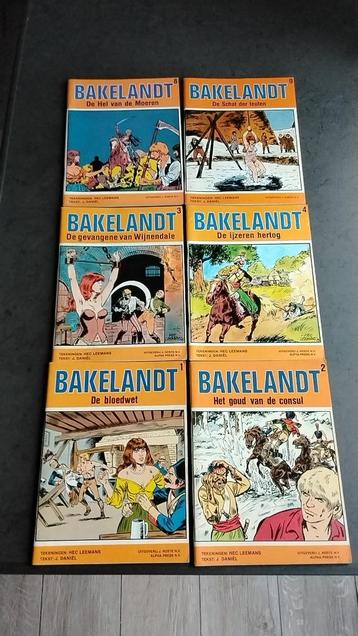 12 strips Bakelandt  1é druk beschikbaar voor biedingen
