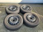 Set velgen met winterbanden Toyota Auris Corolla 16 inch 6mm, Ophalen of Verzenden, Gebruikt, Banden en Velgen