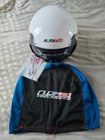 Ls2 Quadrifoglio jethelm maat L, Motoren, Ophalen, L, Jethelm