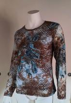 Biaggini longsleeve blouse "XL", Biaggini, Bruin, Maat 46/48 (XL) of groter, Ophalen of Verzenden